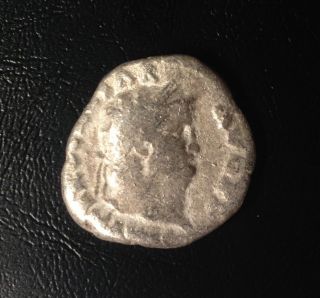 Nero Silver Denarius - Fine - Rome - 67 - 68 Ad - Rare photo