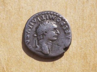 Roman Empire Domitian (81 - 96 A.  D. ) Silver 1 Denarius Coin 81 A.  D.  S 2720 photo