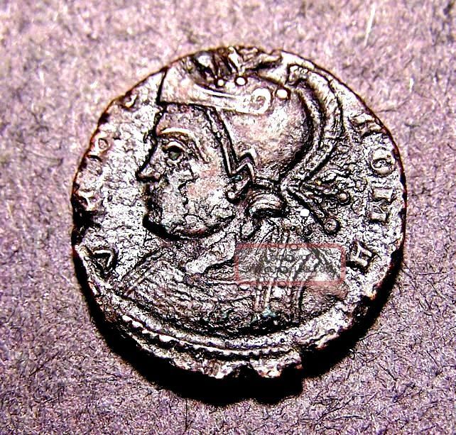 Urbs Roma, Constantine ' S Rome, Wolf Suckling Twins, Very Rare Roman Coin