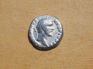 Roman Empire Antoninus Pius (138 - 161 A.  D. ) Silver 1 Denarius 145 A.  D.  S 4089 photo