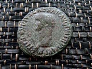 Bronze Ae As Of Claudius I 41 - 54 Ad Rome 42 - 43ad Ancient Roman Coin Ric 111 photo