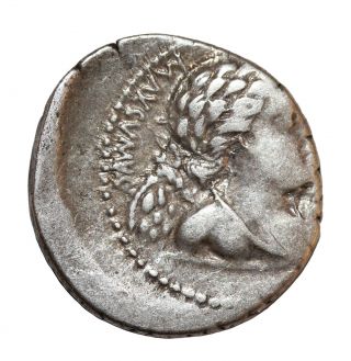 C Egnatius Maxsumus Ar Denarius Moneyer 75 Bc Rome Republic Cupid Distyle Temple photo