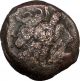 Ptolemy Vi Philometor King Of Egypt 170bc Ancient Greek Coin Two Eagles I36915 Coins: Ancient photo 1