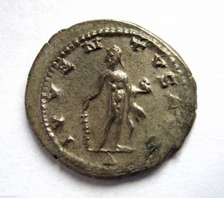 268 A.  D Gallic Empire Claudius Ii Gothicus Roman Period Silver Antoninus Coin.  Vf photo