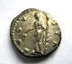 C.  140 A.  D British Found Faustina I Roman Period Imperial Silver Denarius Coin Coins: Ancient photo 1