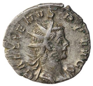 Gallienus Ar Antoninianus Cologne 257 - 258 Ad Vict Germanica Roman Coin photo