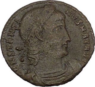 Constantine I The Great Ancient Roman Coin Legion Glory Of Army I42344 photo
