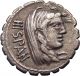Roman Republic Postumius,  Albinus 81bc Rare Ancient Silver Coin Eagle I28517 Coins: Ancient photo 1