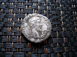 Silver - Fouree Denarius Of Commodus 177 - 192 Ad Ancient Roman Coin photo
