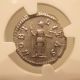 Roman Empire Geta 209 - 211 Silver Ngc Xf Rome Denarius Issued As Caesar Nobilitas Coins: Ancient photo 2