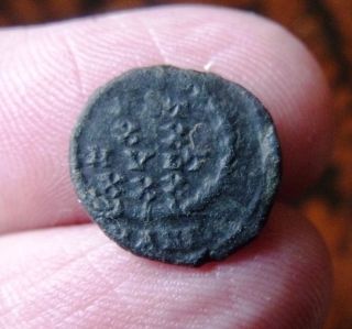 Ancient Roman Ae3/4.  Constantius Ii.  337 - 361 Ad.  Vot - Xx - Mvlt - Xxx.  Antioch photo