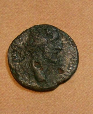 Ae Dupondius For Antoninus Pius/ Minerva/138 - 161ad photo