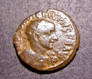 Gordian Iii W/ Zeus In 244 Ad Turkey,  Imperial Roman Emperor Coin photo