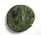 98 A.  D British Found Emperor Trajan Roman Period Imperial Ae Bronze As Coin.  Vf Coins: Ancient photo 1