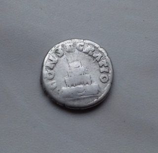 Antique Coin Silver Antoninus Pius Roman Denarius Ad 138 - 161 0129 photo