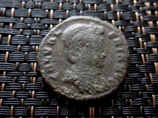 Bronze Follis Of Galeria Valeria Wife Of Galerius 310 Ad Ancient Roman Coin photo