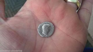 Roman Silver Denarius :vitellius photo