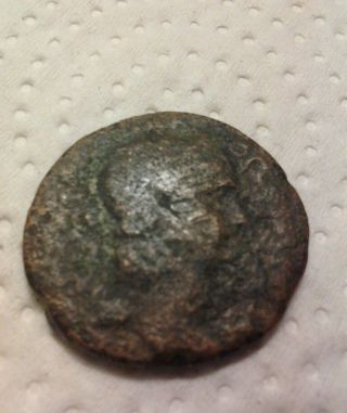 Trajan,  Roman Emperor 98 - 117ad,  Coin photo