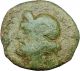 Marcus Aurelius 161ad Cassandrea Macedonia Horned Zeus Rare Roman Coin I34418 Coins: Ancient photo 1