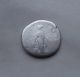 Antique Coin Silver Antoninus Pius Roman Denarius Ad 138 - 161 0121 Coins: Ancient photo 1