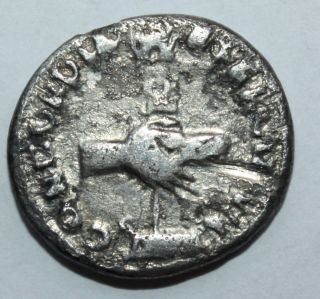 Roman Silver Denarius Of Nerva photo