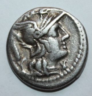 Roman Republic Silver Denarius Cn Domitius photo
