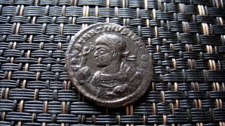 Constantine Ii As Caesar 316 - 340 Follis Two Bound Captives Ancient Roman Coin photo