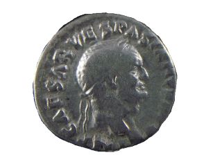 Ar Silver Denarius Of Emperor Vespasian,  Rome 69 - 79 Ad 64015 photo