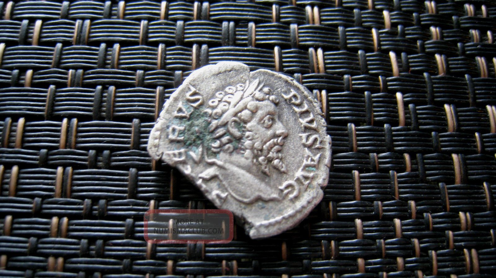 Silver Ar Denarius Septimius Severus 193 - 211 Ad Cos Iii ...