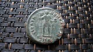 Arcadius 383 - 408 Ad Ae2 Gloria - Romanorvm Ancient Roman Coin photo