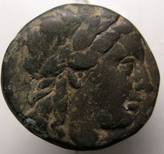 Ancient Greek Coin/ionia/kolophon/apollo/horseman/spear/chalmys/lyre photo