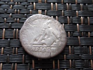 Silver Denarius Of Marcus Aurelius 161 - 180 Ad Armenia Ancient Roman Coin photo