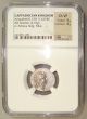 130 - 112 Bc Cappadocian Kingdom Ancient Greek Silver Drachm Ngc Ch.  Vf 5/5 4/5 Coins: Ancient photo 2