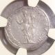 98 - 117 Ad Trajan Ancient Roman Silver Denarius Ngc F 5/5 3/5 Coins: Ancient photo 1