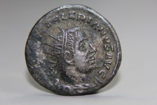 Valerianus I Rome Ancient Roman Silver Coin With Rare Reverse photo