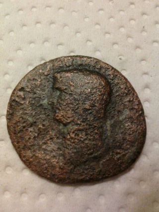 Claudius,  Roman Emperor 41ad - 54ad,  Coin photo