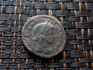 Constantine Ii As Caesar 316 - 340 Follis Vot In Wreath Ancient Roman Coin photo