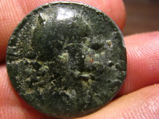 Unknown Uncleaned Bronze Roman Coin 26mm Grab A Bargain photo