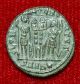 Ancient Roman Empire Coin Of Constantine The Great Two Soldiers And Standards Coins: Ancient photo 3