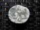 Silver - Fouree Ar Denarius Domitian 69 - 81 Ad Minerva Cos Xiiii Ancient Roman Coin Coins: Ancient photo 1