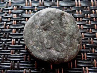 Bronze Ae As Of Commodus 177 - 192 Ad Ancient Roman Coin photo