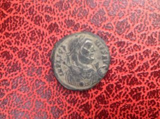 Licinius I Ae Follis,  Silvered,  318 - 320 Ad. ,  Heraclea. photo