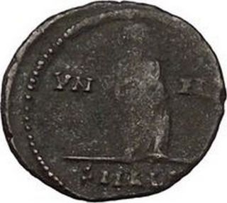 Constantine I The Great 347ad Ancient Roman Coin Christian Deification I35591 photo