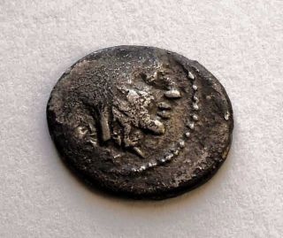 M.  Cato 89 B.  C.  Ar Quinarius Victory Rare Coin photo