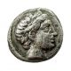 Philipp Ii Silver Tetrobol Kallatis Iv C.  B.  C.  2.  45g/14mm Rrr R - 927 Coins: Ancient photo 1