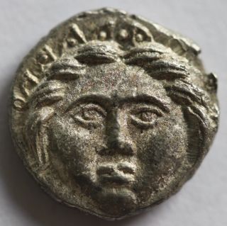 Greek Thrace Diobol Apollonia Pontica 450.  - 400.  Bc photo