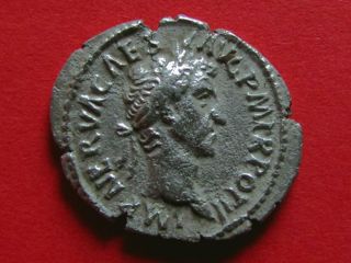 Rare Roman Silver Denarius Of Emperor Nerva photo