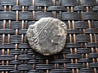 Follis Constantine The Great 307 - 337 Ad Vot In Wreath Ancient Roman Coin / 15mm photo