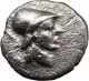 Kaunos Caria Rhodes167bc Ancient Silver Greek Coin Sword Athena Cult I16115 Coins: Ancient photo 1