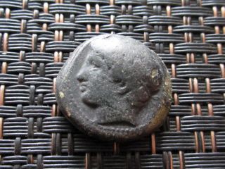 Ancient Greek - Philip Ii Macedonian King Heal Apollo Rare Greek Coin / 6,  66gr photo